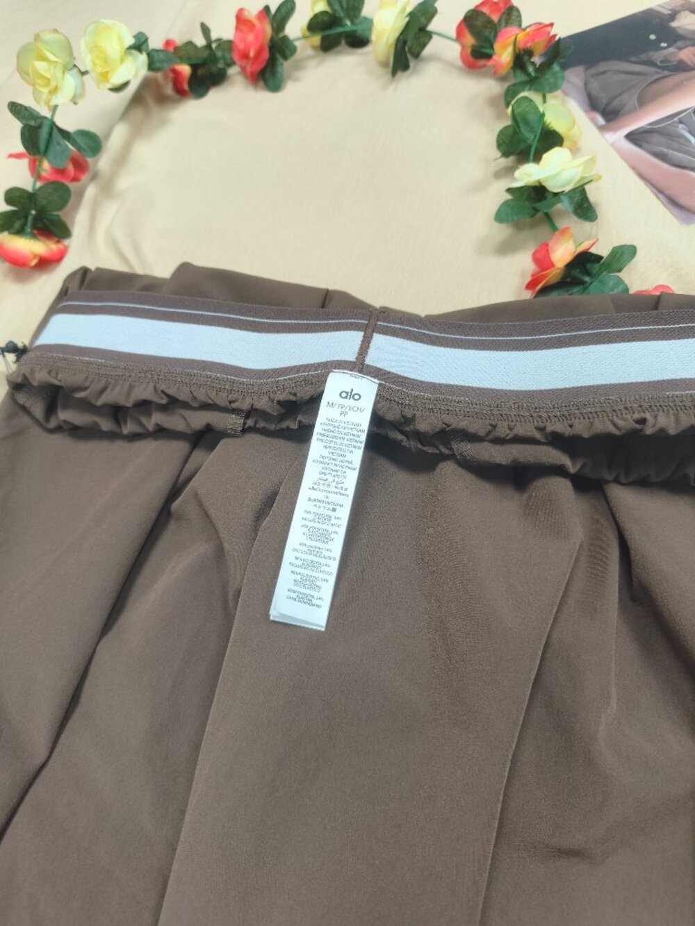 Alo Yoga NWT Espresso Suit Up Trouser🥰Casual or Dressy🍥Stylish Classy(Regular) - Picture 4 of 7
